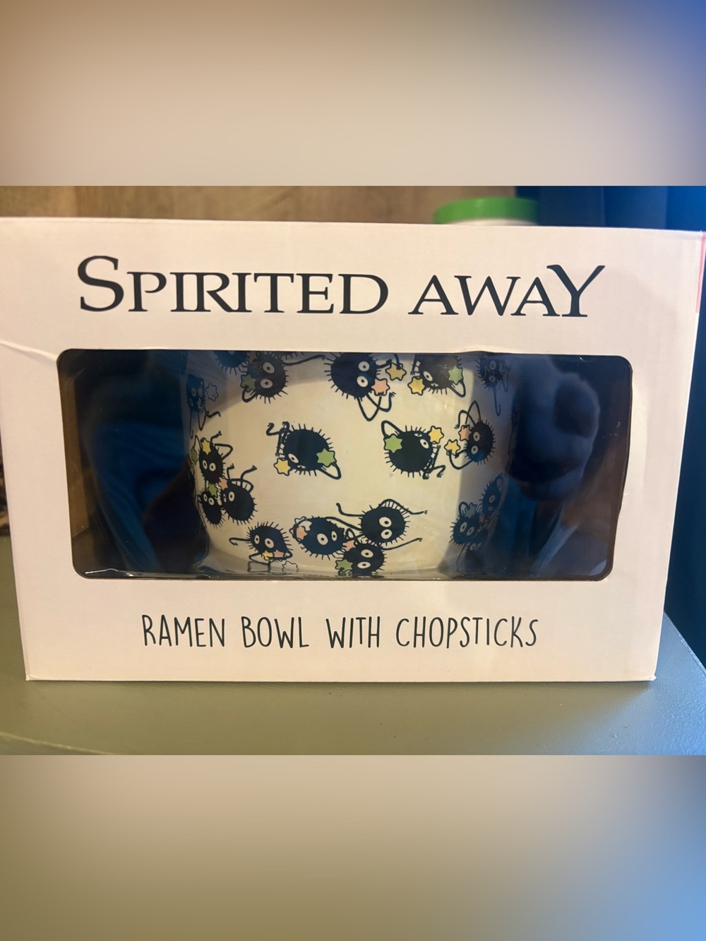 Ramen Bowl with Chopsticks - Spirited Away